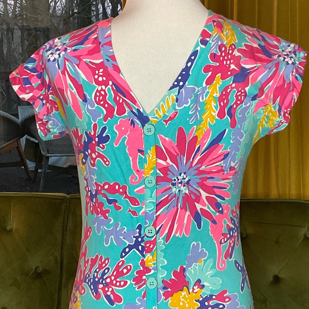 Lilly Pulitzer XS Swim Coverup Dress - Picture 4 of 6
